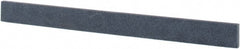 Tru-Maxx - 220 Grit Silicon Carbide Rectangular Polishing Stone - Very Fine Grade, 1/2" Wide x 6" Long x 1/8" Thick - Exact Tooling