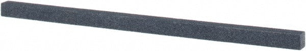 Tru-Maxx - 180 Grit Silicon Carbide Square Polishing Stone - Very Fine Grade, 1/4" Wide x 6" Long x 1/4" Thick - Exact Tooling