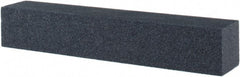 Tru-Maxx - 120 Grit Silicon Carbide Square Polishing Stone - Fine Grade, 1" Wide x 6" Long x 1" Thick - Exact Tooling