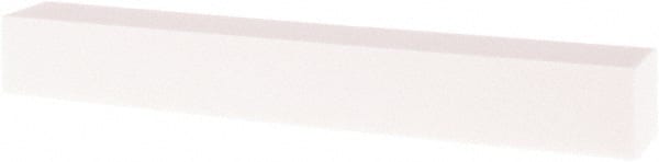 Tru-Maxx - 150 Grit Aluminum Oxide Square Polishing Stone - Very Fine Grade, 1" Wide x 8" Long x 1" Thick - Exact Tooling