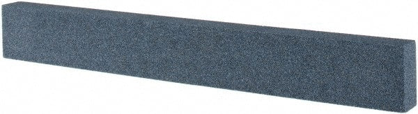Tru-Maxx - 120 Grit Aluminum Oxide Rectangular Roughing Stone - Fine Grade, 1" Wide x 8" Long x 1/2" Thick - Exact Tooling