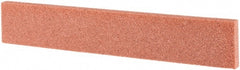 Tru-Maxx - 100 Grit Aluminum Oxide Rectangular Roughing Stone - Fine Grade, 1" Wide x 6" Long x 1/4" Thick - Exact Tooling