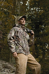 DeWALT - Size 2XL Heated & Cold Weather Jacket - Camouflage, Polyester, Zipper Closure, 58" Chest - Exact Tooling