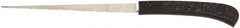 Westcott - 8" Long Blade, Stainless Steel, Double Edged, Letter Opener - 1/4" OAL, Plastic Handle - Exact Tooling