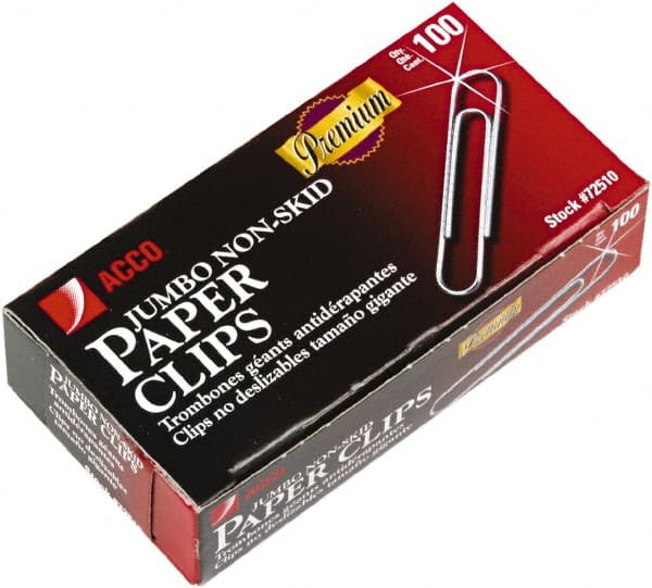 ACCO - 1-3/4" Wide Paper Fastener - Silver - Exact Tooling