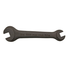 Martin Tools - Open End Wrenches; Wrench Type: Open End Wrench ; Tool Type: Set Screw Wrench ; Size (Inch): 5/16 x 3/8 ; Finish/Coating: Black Oxide ; Head Type: Open End; Square ; Overall Length (Inch): 5 - Exact Tooling