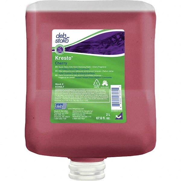 SC Johnson Professional - 2 L Dispenser Refill Paste Hand Cleaner with Grit - Cherry Scent - Exact Tooling
