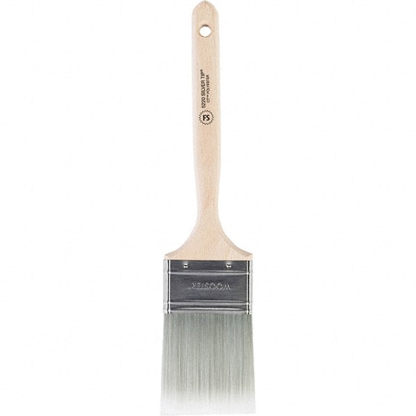 Wooster Brush - 2-1/2" Flat Polyester Sash Brush - 2-15/16" Bristle Length, 7-1/2" Wood Handle - Exact Tooling