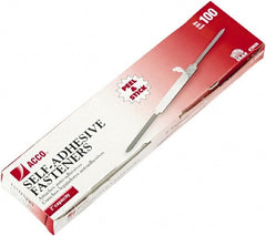 ACCO - 100 Piece Paper File Fasteners - 7.6" Long - Exact Tooling
