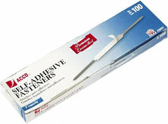 ACCO - 100 Piece Paper File Fasteners - 7.6" Long - Exact Tooling