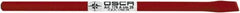 Osca - 10" OAL x 1-1/2" Blade Width Electrician's Chisel - Chrome Vanadium Steel Handle - Exact Tooling