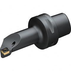 Walter - 32mm Min Bore Diam, 114mm OAL, 40mm Shank Diam, Indexable Boring Bar - Exact Tooling