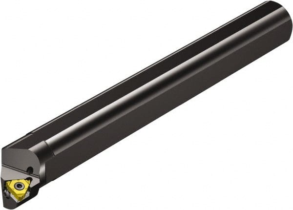 Sandvik Coromant - Internal/External Thread, Right Hand Cut, 1-1/2" Shank Width x 35mm Shank Height Indexable Threading Toolholder - 15" OAL, 266RL-16 Insert Compatibility, 266RKF Toolholder, Series CoroThread 266 - Exact Tooling