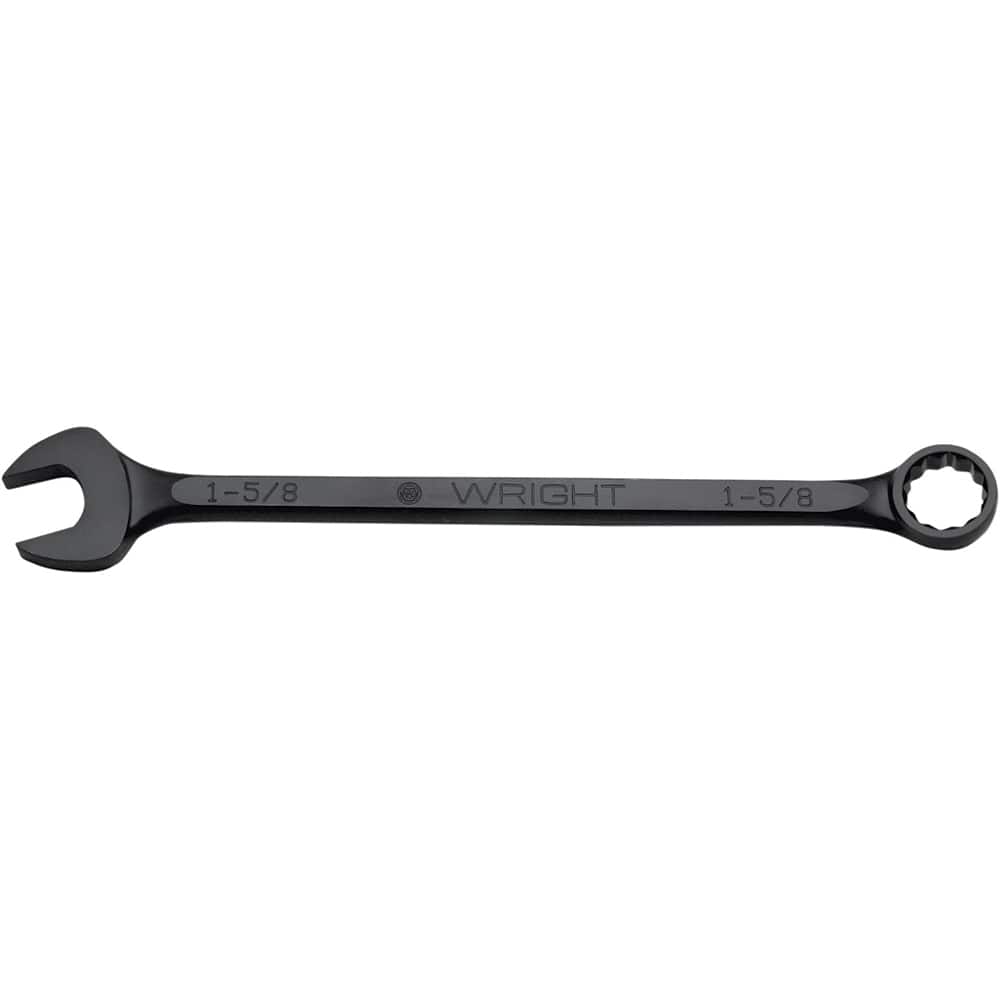 Wright Tool & Forge - Combination Wrenches; Type: Combination Wrench ; Tool Type: SAE ; Size (Inch): 3-1/8 ; Number of Points: 12 ; Finish/Coating: Black Industrial ; Material: Alloy Steel - Exact Tooling