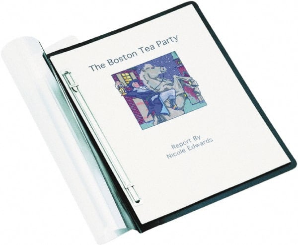 ACCO - 11" Long x 8" Wide Report Cover - Black - Exact Tooling