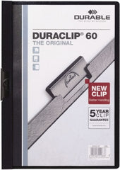 DURABLE - 11" Long x 8" Wide Report Cover - Navy Blue - Exact Tooling