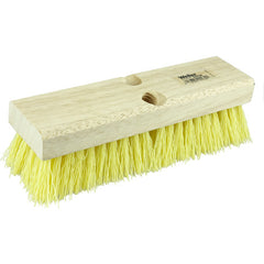 12″ Deck Scrub Brush, Polypropylene Fill - Exact Tooling