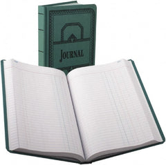 Boorum & Pease - 500 Sheet, 7-5/8 x 12-1/8", Record/Account Book - Blue - Exact Tooling