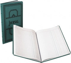Boorum & Pease - 150 Sheet, 7-5/8 x 12-1/8", Record/Account Book - Blue - Exact Tooling