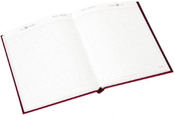 AT-A-GLANCE - 200 Sheet, 7-1/2 x 9-7/16", Composition Book - Red - Exact Tooling