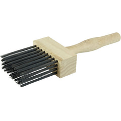 Wire Duster, .012 Steel Fill, 4 × 8 Rows - Exact Tooling