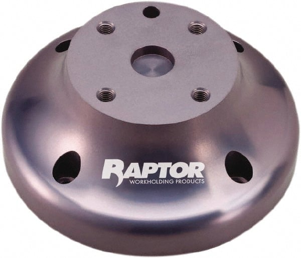 Raptor Workholding - 8.98" Jaw Width, 3-1/2" High Riser - For Use with 4 & 5 Axis Workholding Systems - Exact Tooling
