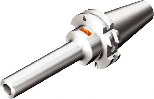Sandvik Coromant - ISO40 12, 40 Taper Shank, 12mm Hole Diam, Hydraulic Tool Holder/Chuck - 22mm Nose Diam, 188mm Projection, Through Coolant - Exact Tooling