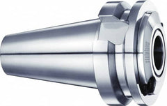 Schunk - CAT40 Taper Shank, 3/4" Hole Diam, Hydraulic Tool Holder/Chuck - 44.45mm Nose Diam, 24.6mm Projection, 51.7mm Clamp Depth, 25,000 RPM, Through Coolant - Exact Tooling