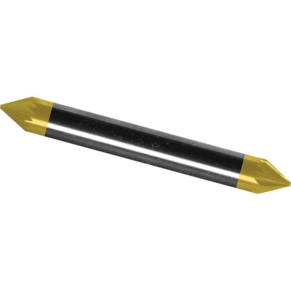 Made in USA - 6mm Cut Diam, 0.2362" Shank Diam, Cone Head Single Cut Burr - Carbide, 4mm LOC, 50mm OAL - Exact Tooling