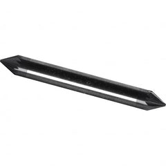 Made in USA - 6mm Cut Diam, 0.2362" Shank Diam, Cone Head Chipbreaker Cut Burr - Carbide, 4mm LOC, 50mm OAL - Exact Tooling