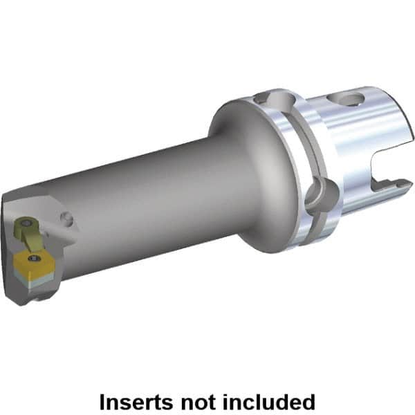 Kennametal - Right Hand Cut, 50mm Min Bore Diam, Size KM50 Modular Boring Cutting Unit Head - 4.7244" Max Bore Depth, Through Coolant, Compatible with CN.. - Exact Tooling
