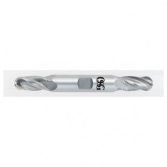 1/8" Dia. - 3-1/16" OAL - Bright CBD - Double - Ball Nose SE EM - 4 FL - Exact Tooling