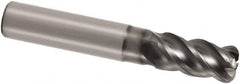 Seco - 10mm, 4 Flute, Single End, Solid Carbide, 0.4mm Corner Radius End Mill - 75mm OAL, 42° Helix, Right Hand Flute, 20mm LOC, Right Hand Cut, 30mm Extended Reach - Exact Tooling