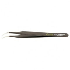 7A SA CURVED FINE TWEEZERS - Exact Tooling