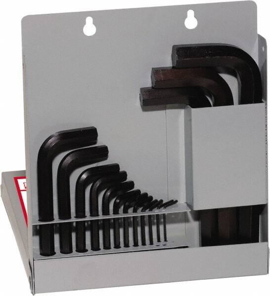Eklind - 15 Piece L-Key Hex Key Set - Exact Tooling