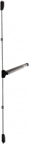 Falcon - Nonhanded, Surface Vertical Rod - Aluminum Finish, 30 to 36" Door Width, Grade 1 - Exact Tooling