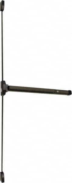Falcon - Nonhanded, Surface Vertical Rod - Duronodic Finish, 30 to 36" Door Width, Grade 1 - Exact Tooling