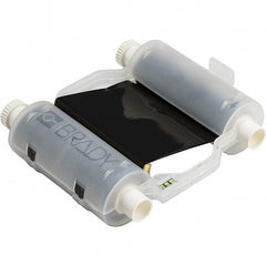 Brady - 4.33" Wide, Black Resin Ribbon 1 Black Ribbon Cartridge - For BBP30 Label Printer, BBP33 Label Printer, BBP35 Multicolor Sign & Label Printer, BBP37 Color & Cut Sign & Label Printer, BradyPrinter S3100, BBP31 Sign & Label Printer - Exact Tooling