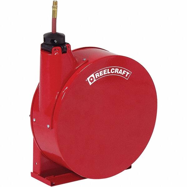 Reelcraft - Hose Reels Style: Spring Retractable Hose Length (Feet): 50 - Exact Tooling