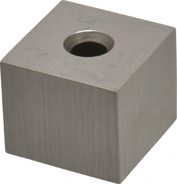 Mitutoyo - 0.8" Square Steel Gage Block - Accuracy Grade 0, Includes Certificate of Inspection - Exact Tooling