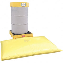 UltraTech - 66 Gal Sump, 1,500 Lb Capacity, 1 Drum, Polyethylene Spill Deck or Pallet - 30" Long x 25" Wide x 4" High, Low Profile, 1 Tank Drum Configuration - Exact Tooling