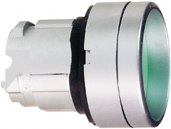 Schneider Electric - 22mm Mount Hole, Recessed, Pushbutton Switch Only - Round, Green Pushbutton, Nonilluminated, Momentary (MO) - Exact Tooling