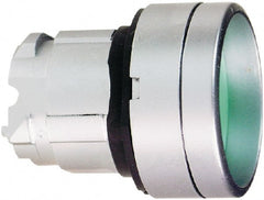 Schneider Electric - 22mm Mount Hole, Recessed, Pushbutton Switch Only - Round, Green Pushbutton, Nonilluminated, Momentary (MO) - Exact Tooling