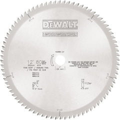 DeWALT - 6-3/4" Diam, 20mm Arbor Hole Diam, 40 Tooth Wet & Dry Cut Saw Blade - Carbide-Tipped, Standard Round Arbor - Exact Tooling