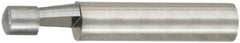 Freud - 1/4" Cut Diam, 1/4" Length of Cut, 1 Flute Bevel Trim Edge Profile Router Bit - Solid Carbide, 1/4" Shank Diam, 1-1/2" OAL, Piloted, Proprietary Coating - Exact Tooling