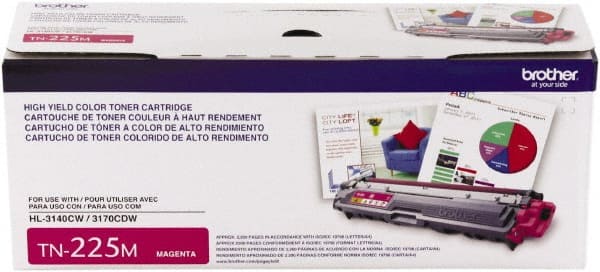 Brother - Magenta Toner Cartridge - Use with Brother HL-310CW, 3170CW, 3180CDW, MFC-9130CW, 9330CDW, 9340CW - Exact Tooling