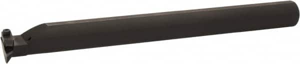 Hertel - VPGR.33., -5° Lead Angle A-IVLC Internal Right Hand Indexable Profiling Toolholder - 1-1/4" Shank Width, 14" Long, Steel, Through Coolant - Exact Tooling