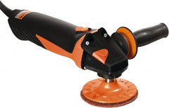 WALTER Surface Technologies - 4-1/2" Pad Diam, 2,000 to ,7000 RPM, Handheld Electric Polisher - 13.5 Amps, 120 Volts - Exact Tooling