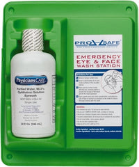 PRO-SAFE - 32 oz, Disposable Eyewash Single Station - Approved by FDA - Exact Tooling