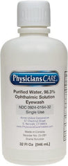 PRO-SAFE - 32 oz, Disposable Eyewash Single Refill Station - Approved by FDA - Exact Tooling